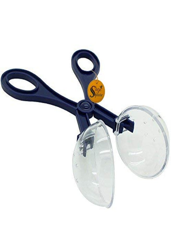 Sage Square Worm/Insect Food Feeder Tool for Reptile/Terrarium/Aquarium/Snake/Python/Lizard/Gecko/Iguana/Turtle/Scorpion/Frog/Fish (Blue) - Image 4